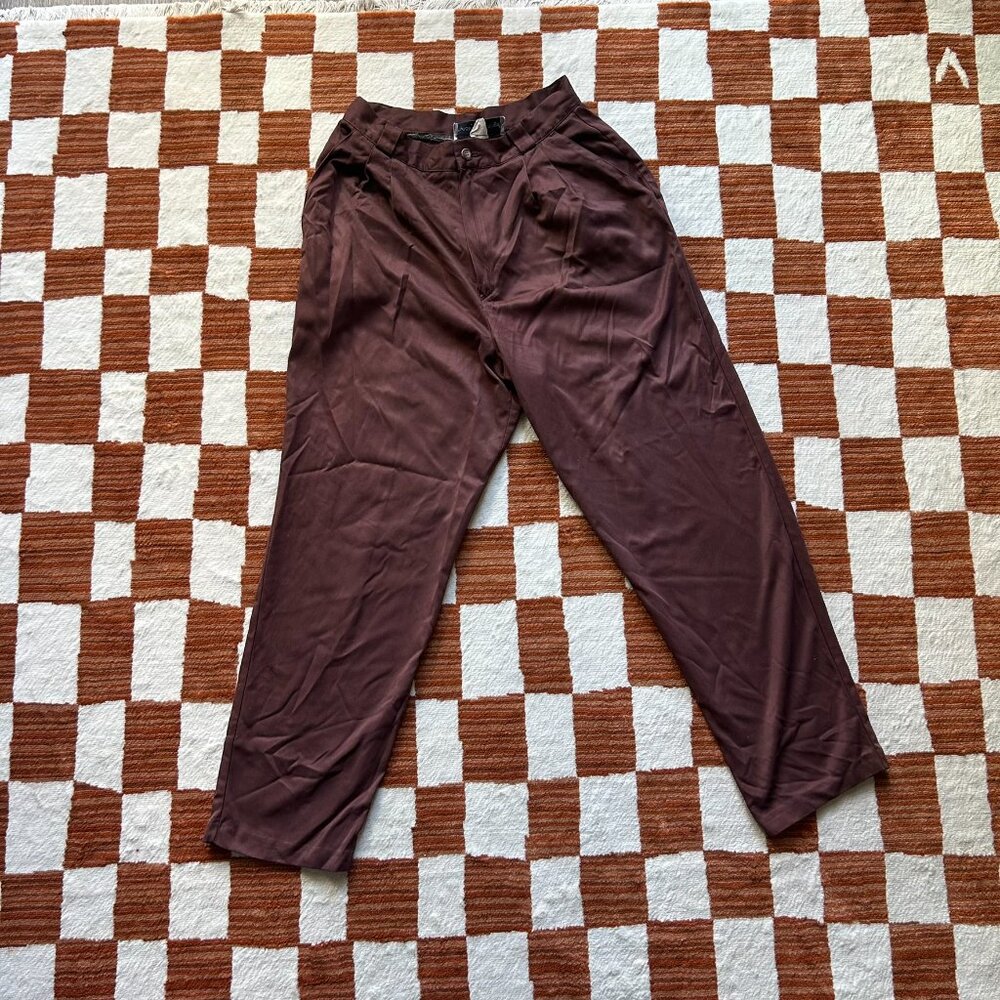 Maroon Trousers